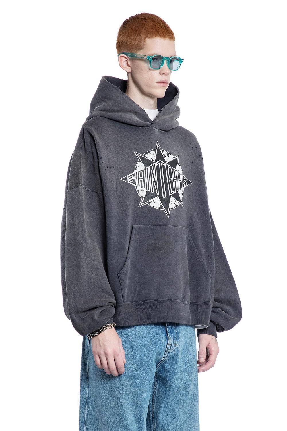 Antonioli SAINT MICHAEL MAN BLACK SWEATSHIRTS