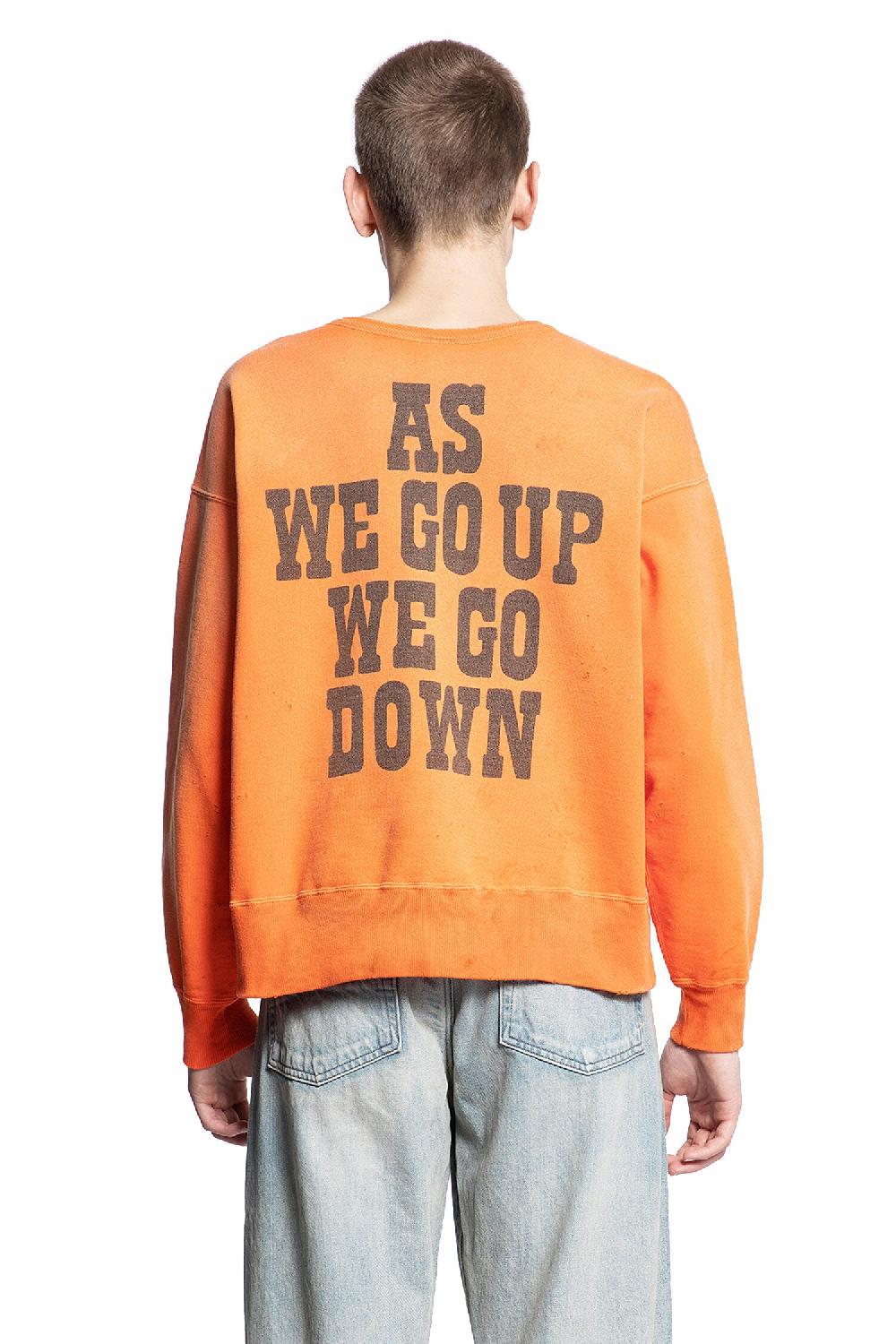 Antonioli SAINT MICHAEL MAN ORANGE SWEATSHIRTS