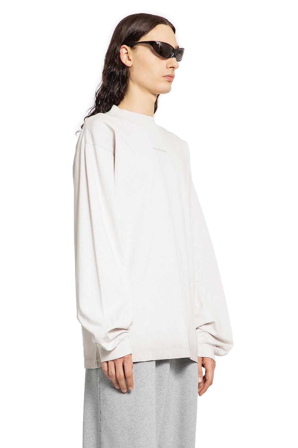 Antonioli BALENCIAGA MAN OFF-WHITE T-SHIRTS & TANK TOPS