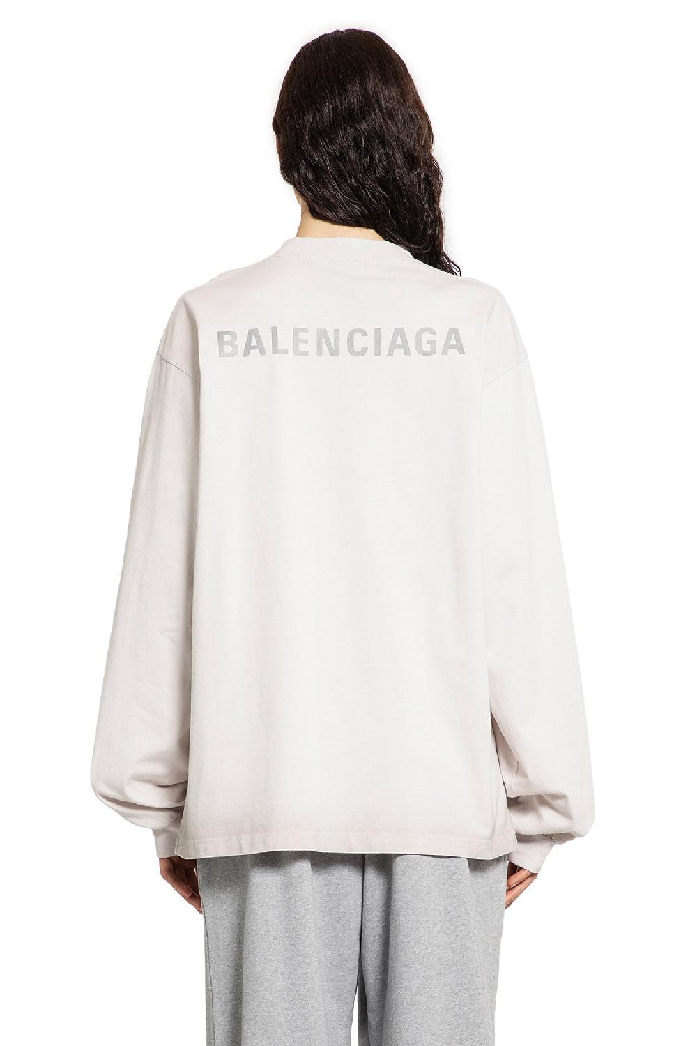 Antonioli BALENCIAGA MAN OFF-WHITE T-SHIRTS & TANK TOPS