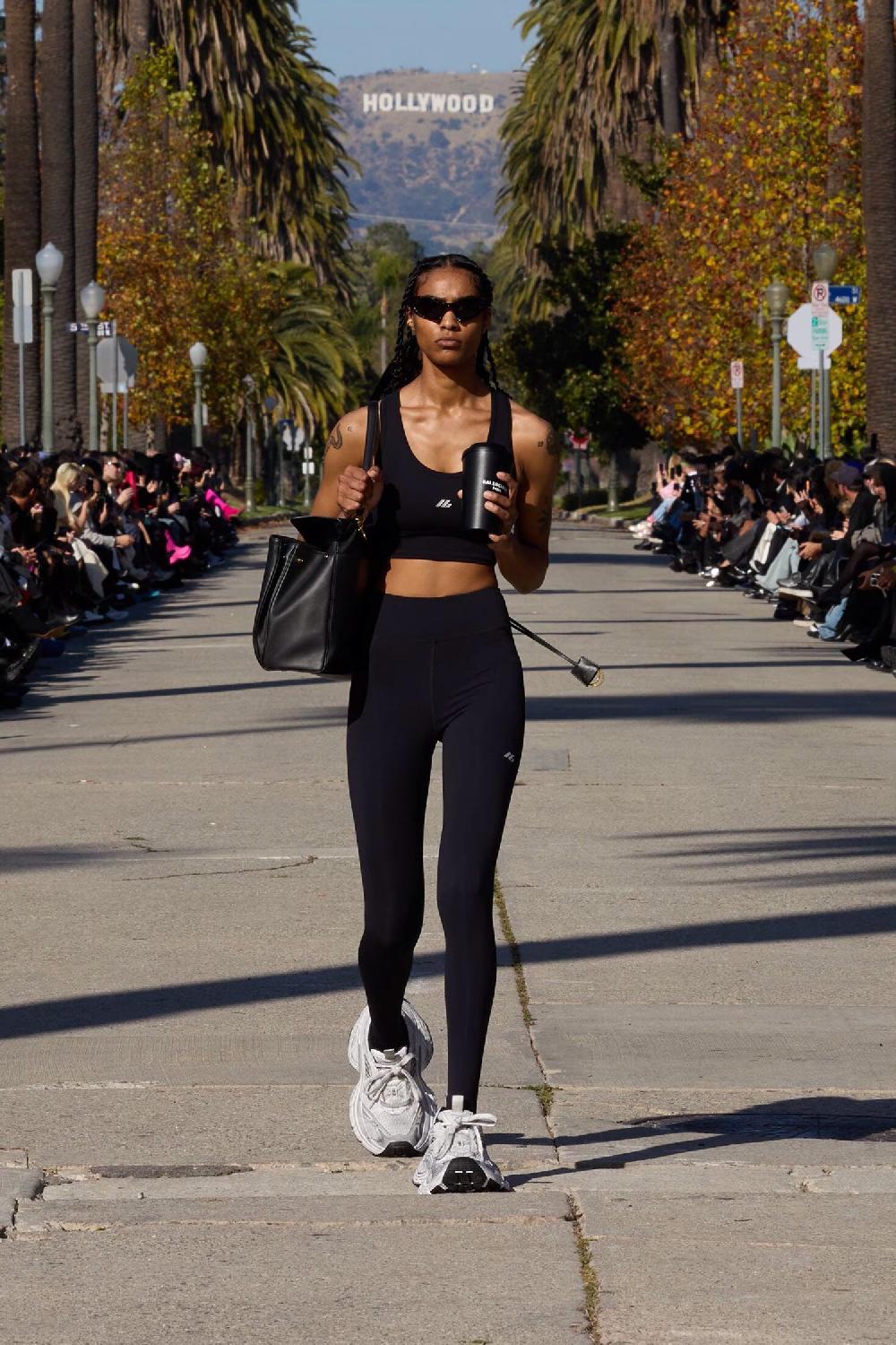 Antonioli BALENCIAGA WOMAN BLACK T-SHIRTS & TANK TOPS