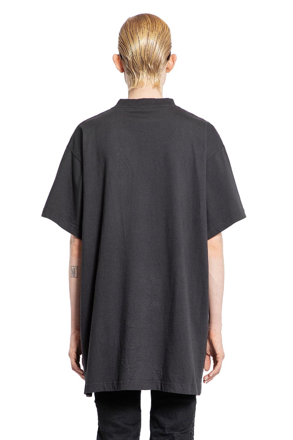Antonioli BALENCIAGA WOMAN BLACK T-SHIRTS & TANK TOPS