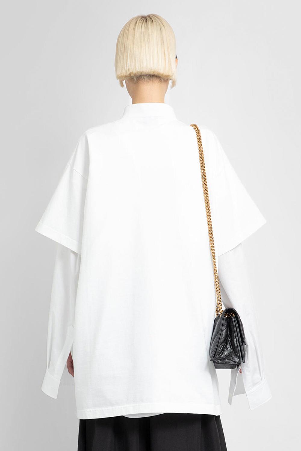 Antonioli BALENCIAGA WOMAN WHITE T-SHIRTS & TANK TOPS