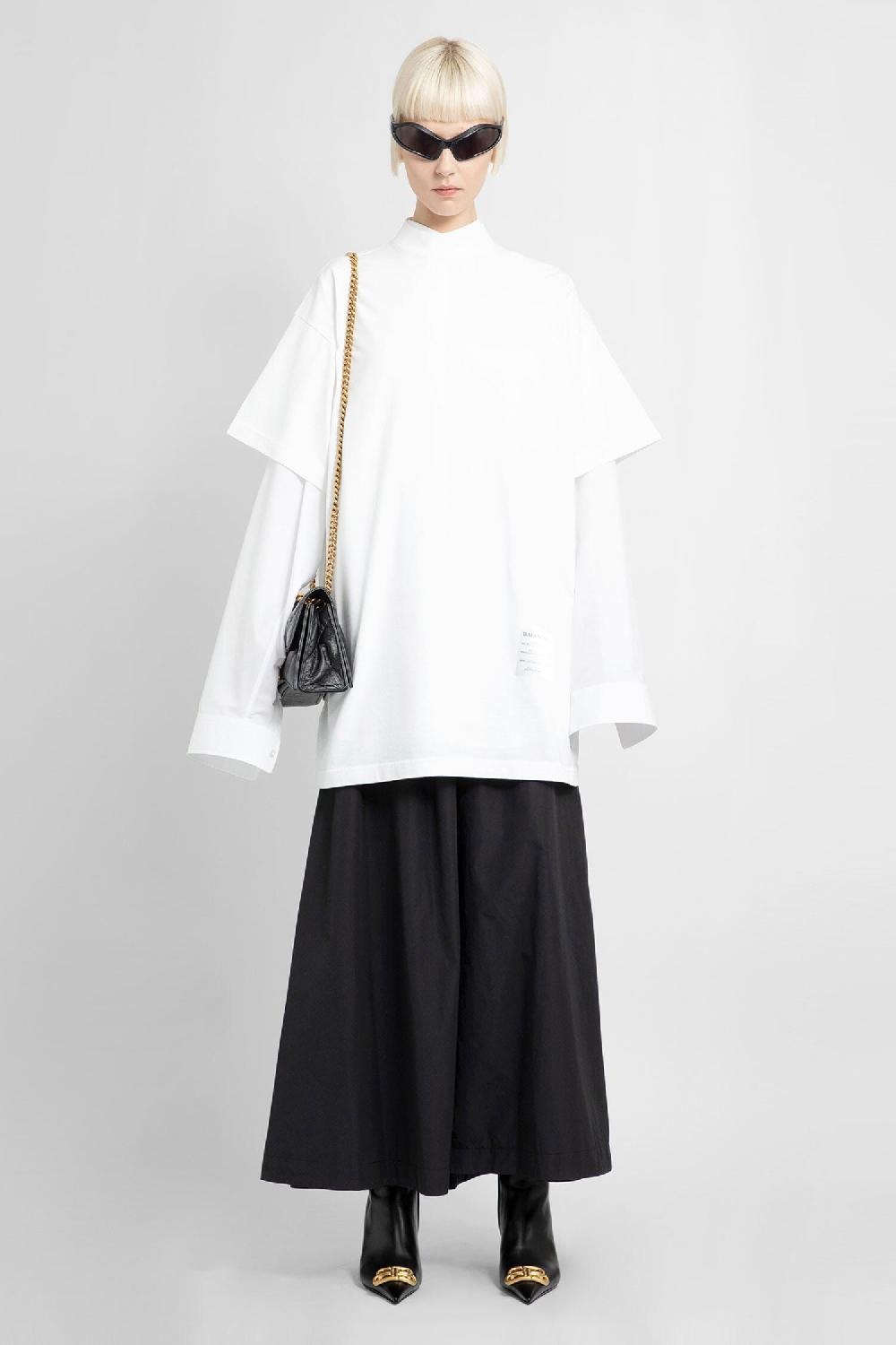 Antonioli BALENCIAGA WOMAN WHITE T-SHIRTS & TANK TOPS