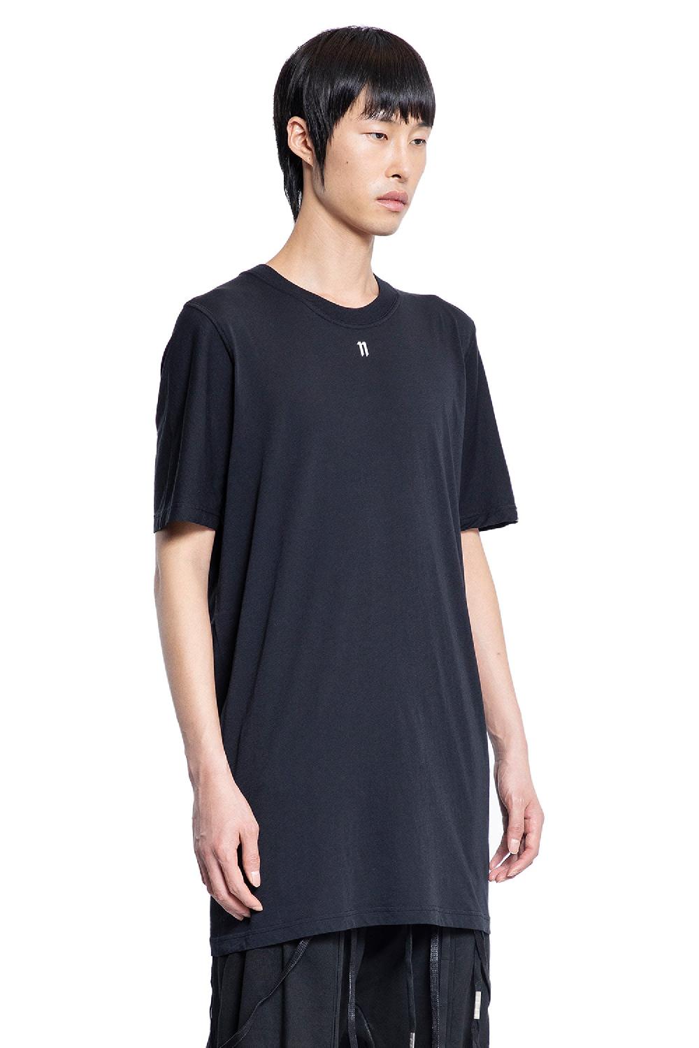 Antonioli BORIS BIDJAN SABERI 11 MAN BLACK T-SHIRTS & TANK TOPS