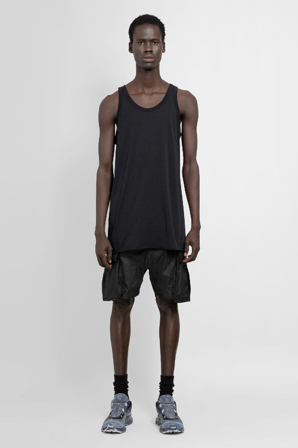 Antonioli BORIS BIDJAN SABERI 11 MAN BLACK T-SHIRTS & TANK TOPS