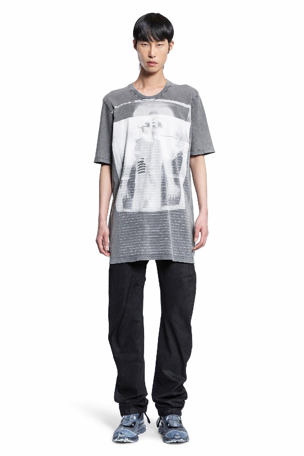 Antonioli BORIS BIDJAN SABERI 11 MAN GREY T-SHIRTS & TANK TOPS