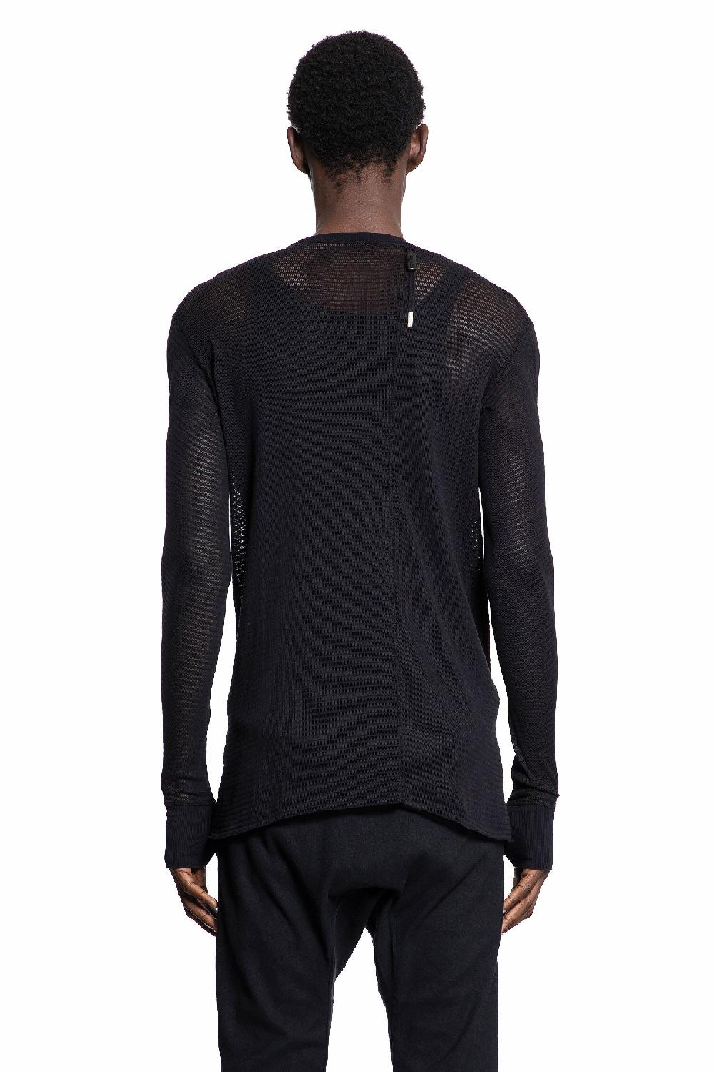 Antonioli BORIS BIDJAN SABERI MAN BLACK T-SHIRTS & TANK TOPS