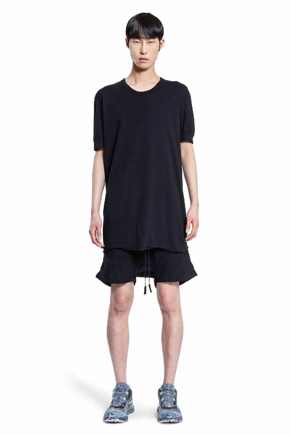Antonioli BORIS BIDJAN SABERI MAN BLACK T-SHIRTS & TANK TOPS