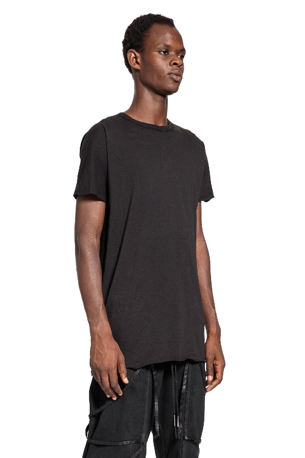 Antonioli BORIS BIDJAN SABERI MAN BLACK T-SHIRTS & TANK TOPS