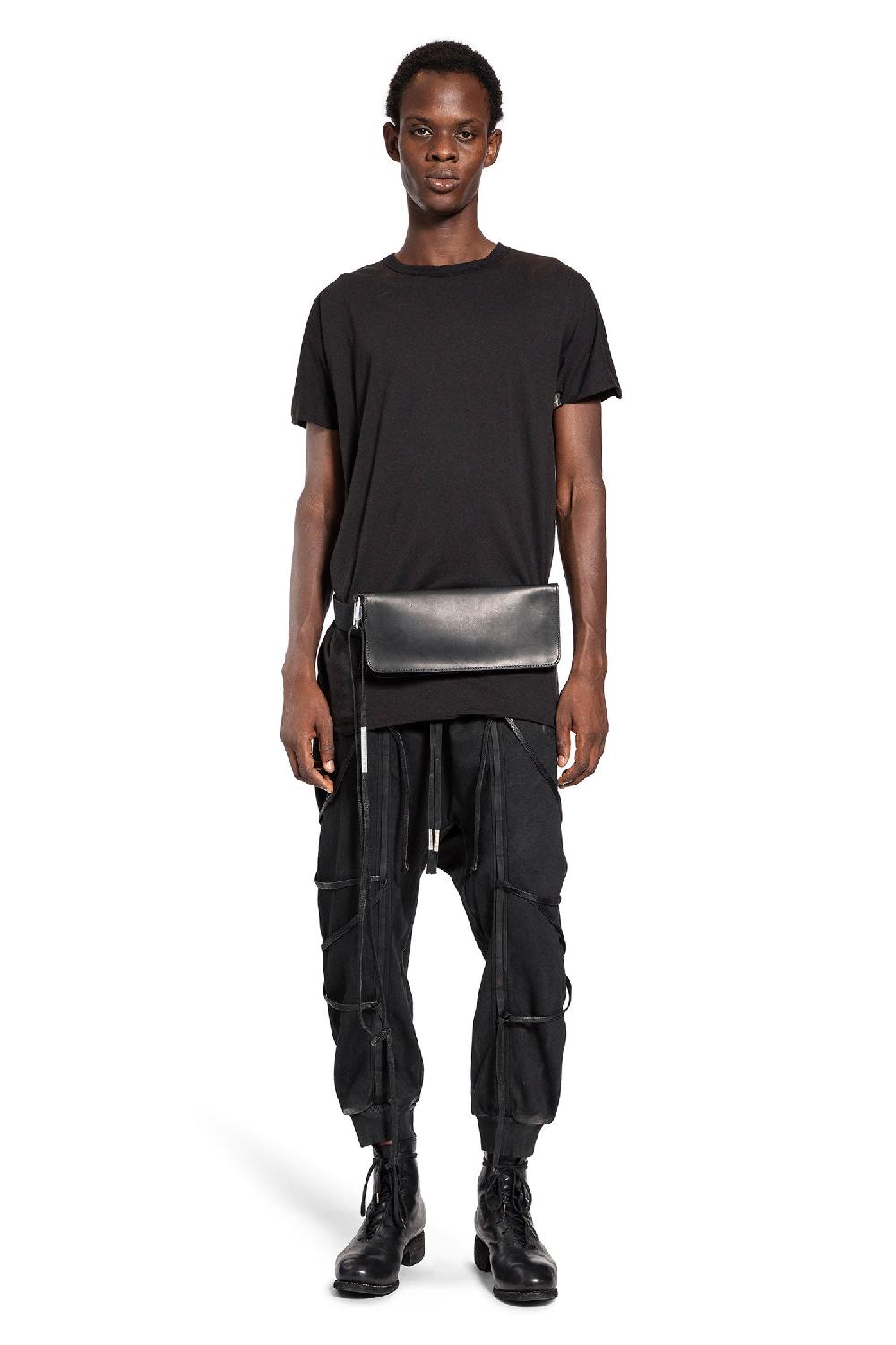 Antonioli BORIS BIDJAN SABERI MAN BLACK T-SHIRTS & TANK TOPS