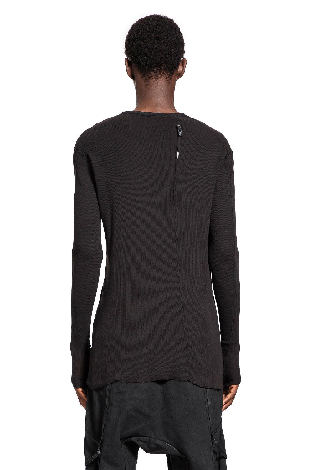 Antonioli BORIS BIDJAN SABERI MAN BLACK T-SHIRTS & TANK TOPS