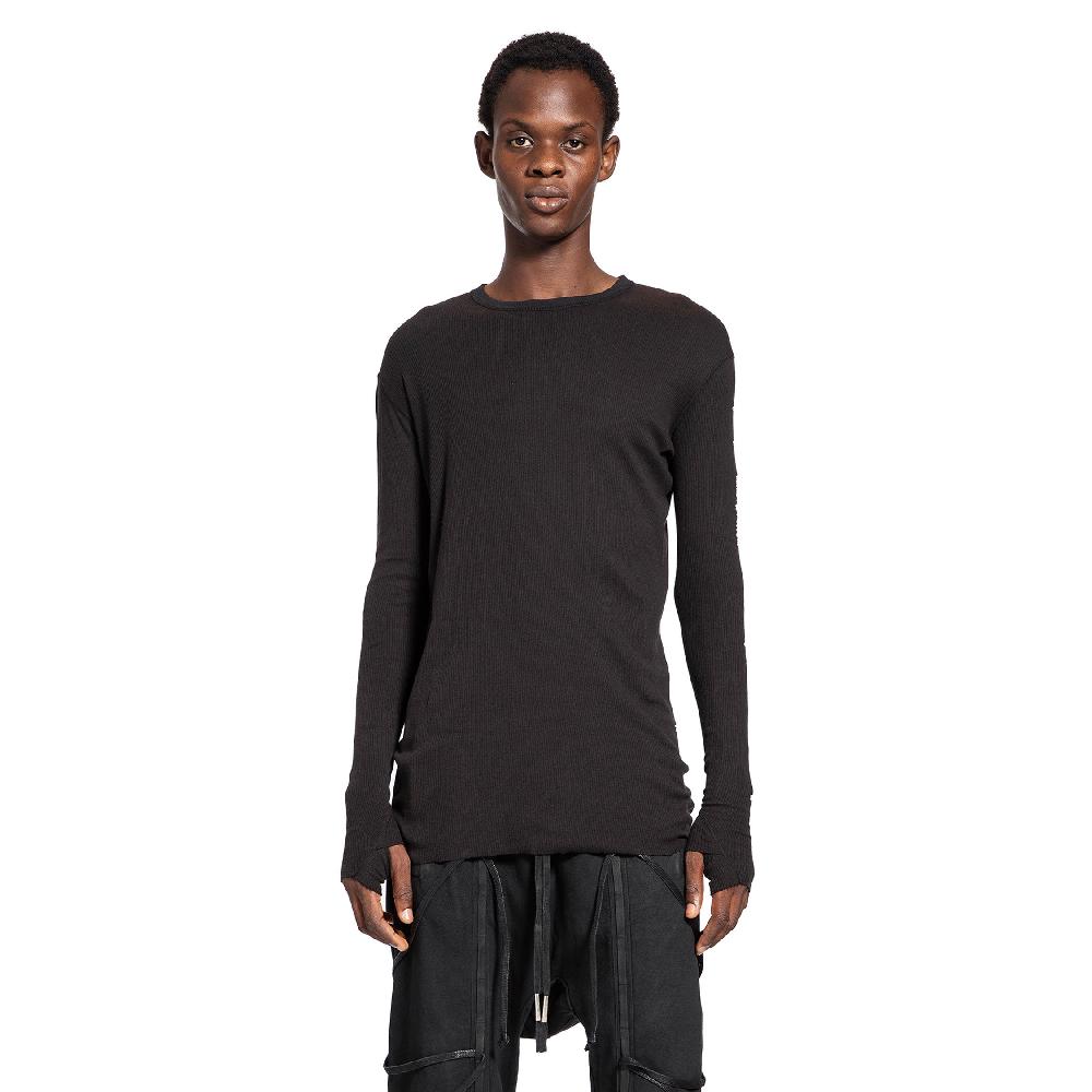 Antonioli BORIS BIDJAN SABERI MAN BLACK T-SHIRTS & TANK TOPS