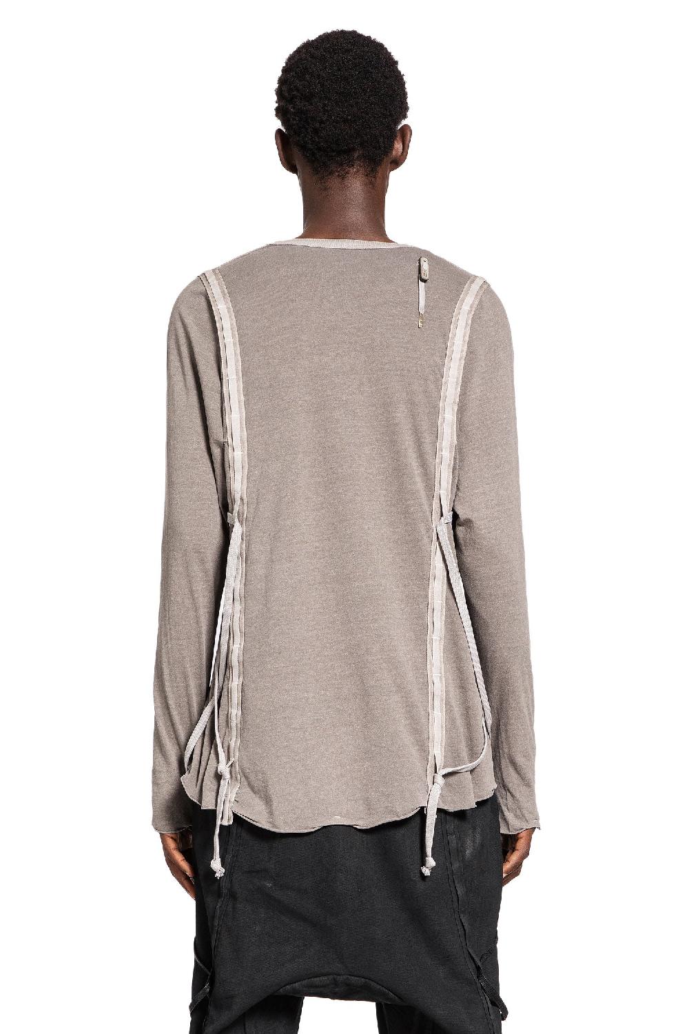 Antonioli BORIS BIDJAN SABERI MAN GREY T-SHIRTS & TANK TOPS