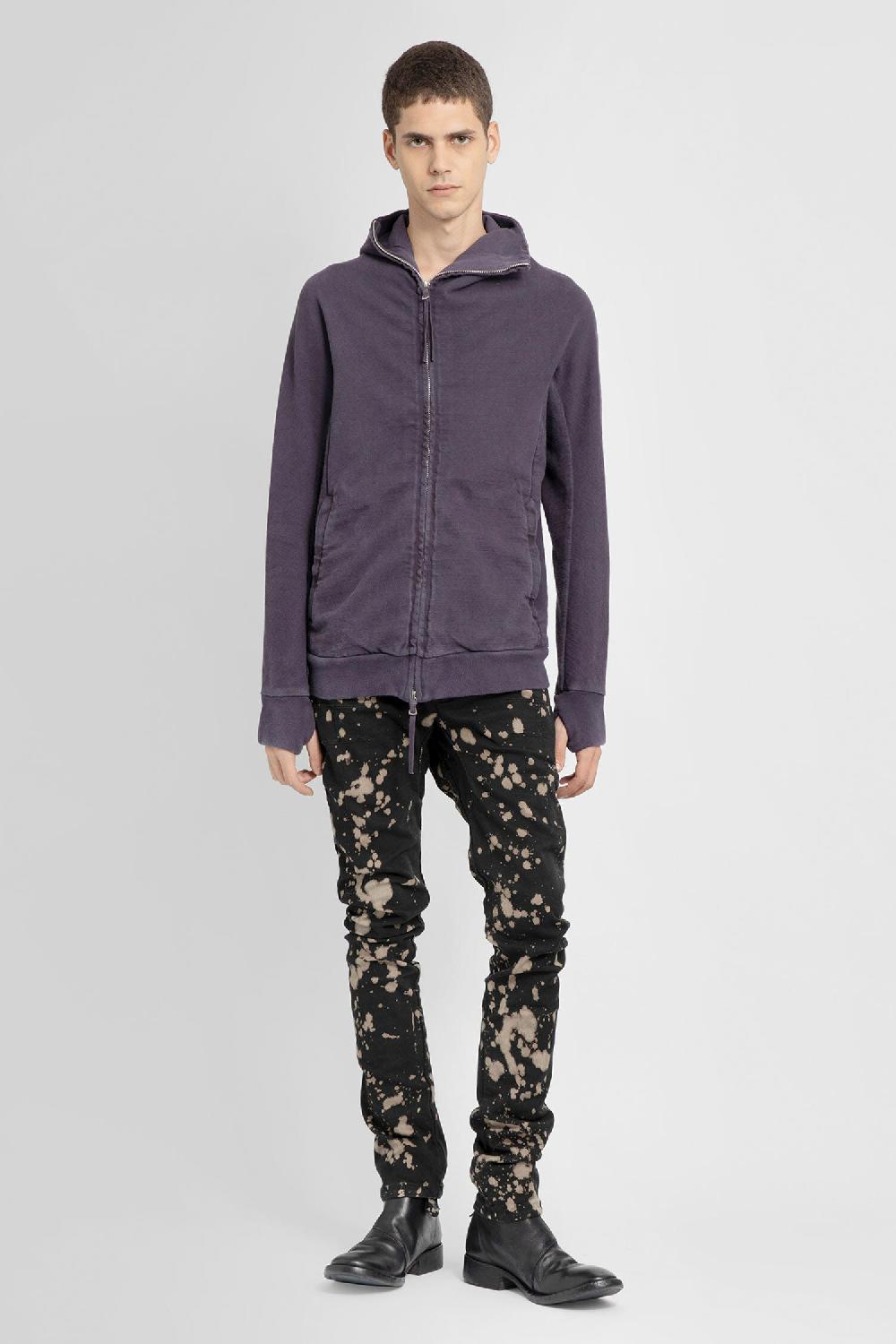 Antonioli BORIS BIDJAN SABERI MAN PURPLE SWEATSHIRTS