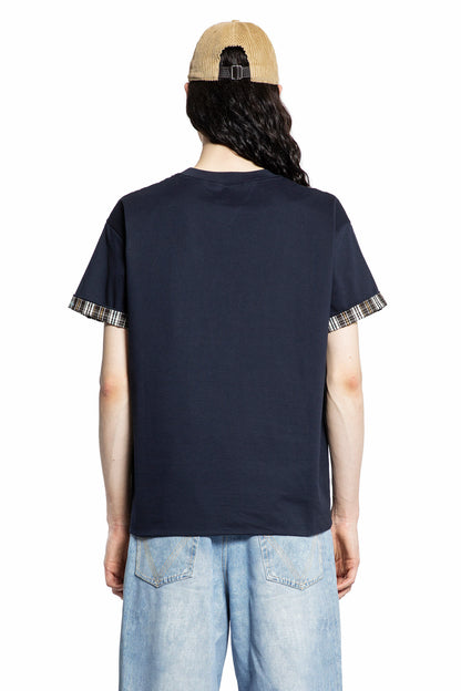Antonioli BOTTEGA VENETA MAN BLUE T-SHIRTS & TANK TOPS