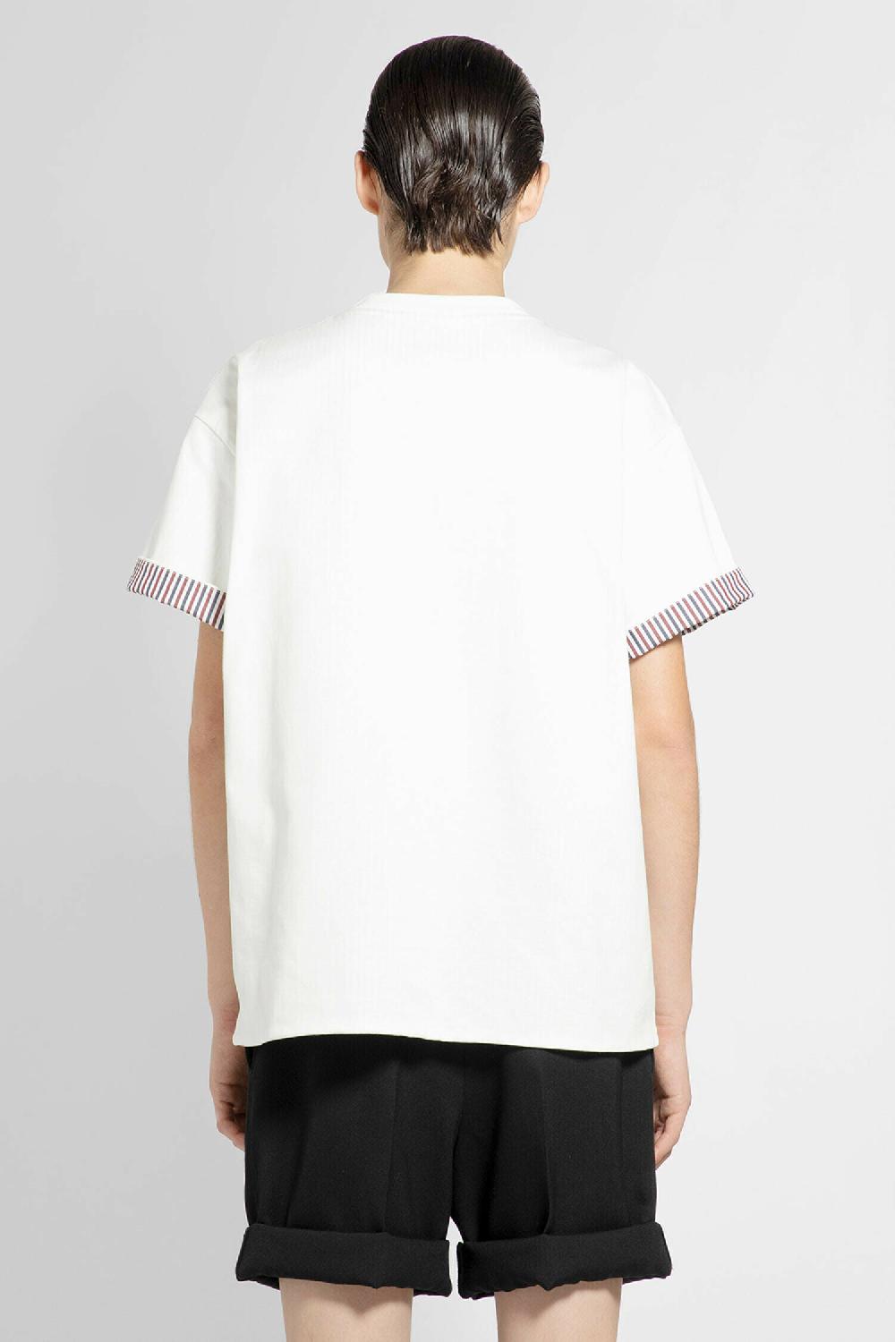 Antonioli BOTTEGA VENETA MAN WHITE T-SHIRTS & TANK TOPS