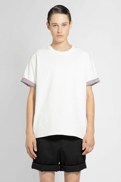 Antonioli BOTTEGA VENETA MAN WHITE T-SHIRTS & TANK TOPS