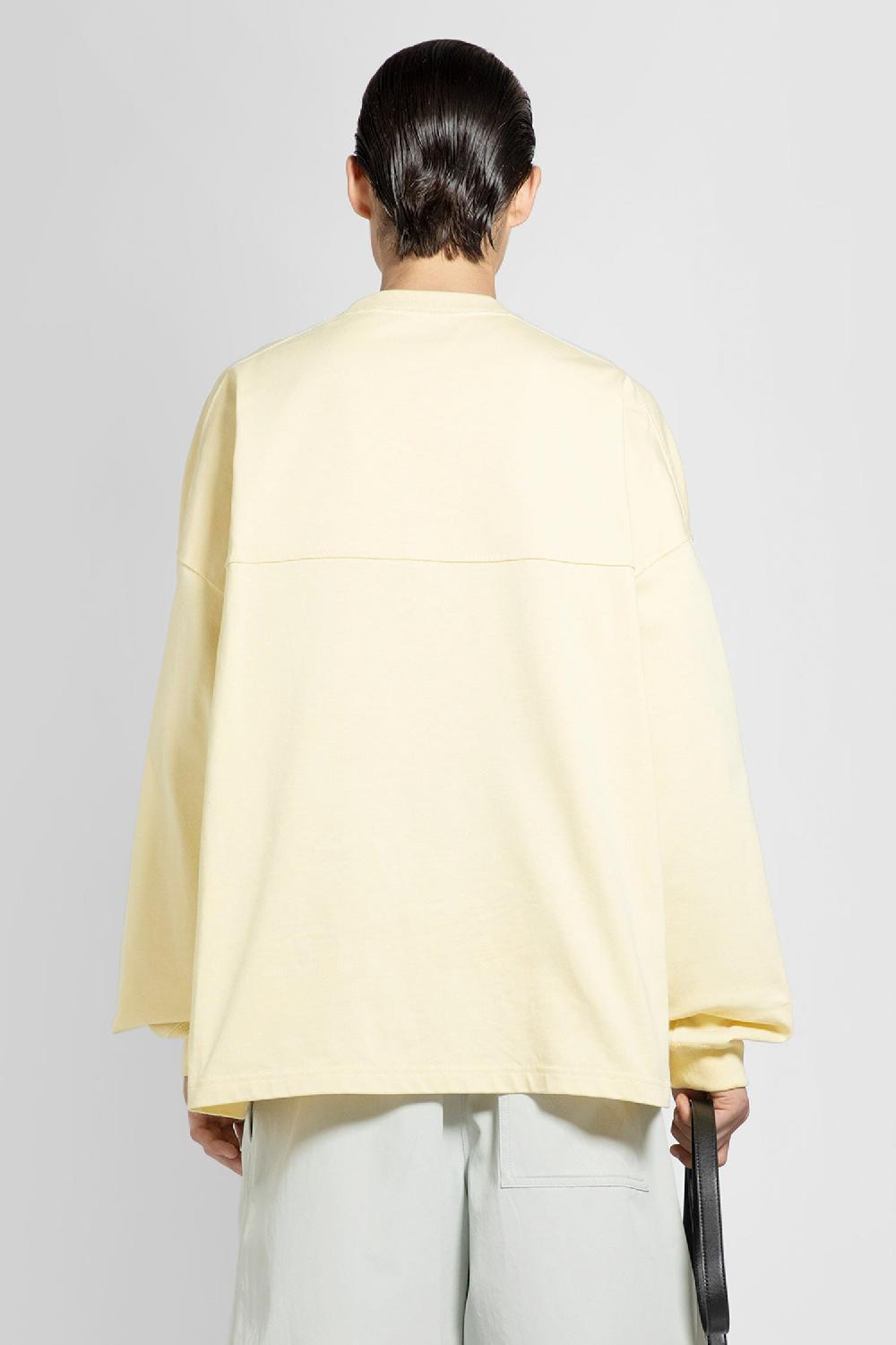 Antonioli BOTTEGA VENETA MAN YELLOW T-SHIRTS & TANK TOPS