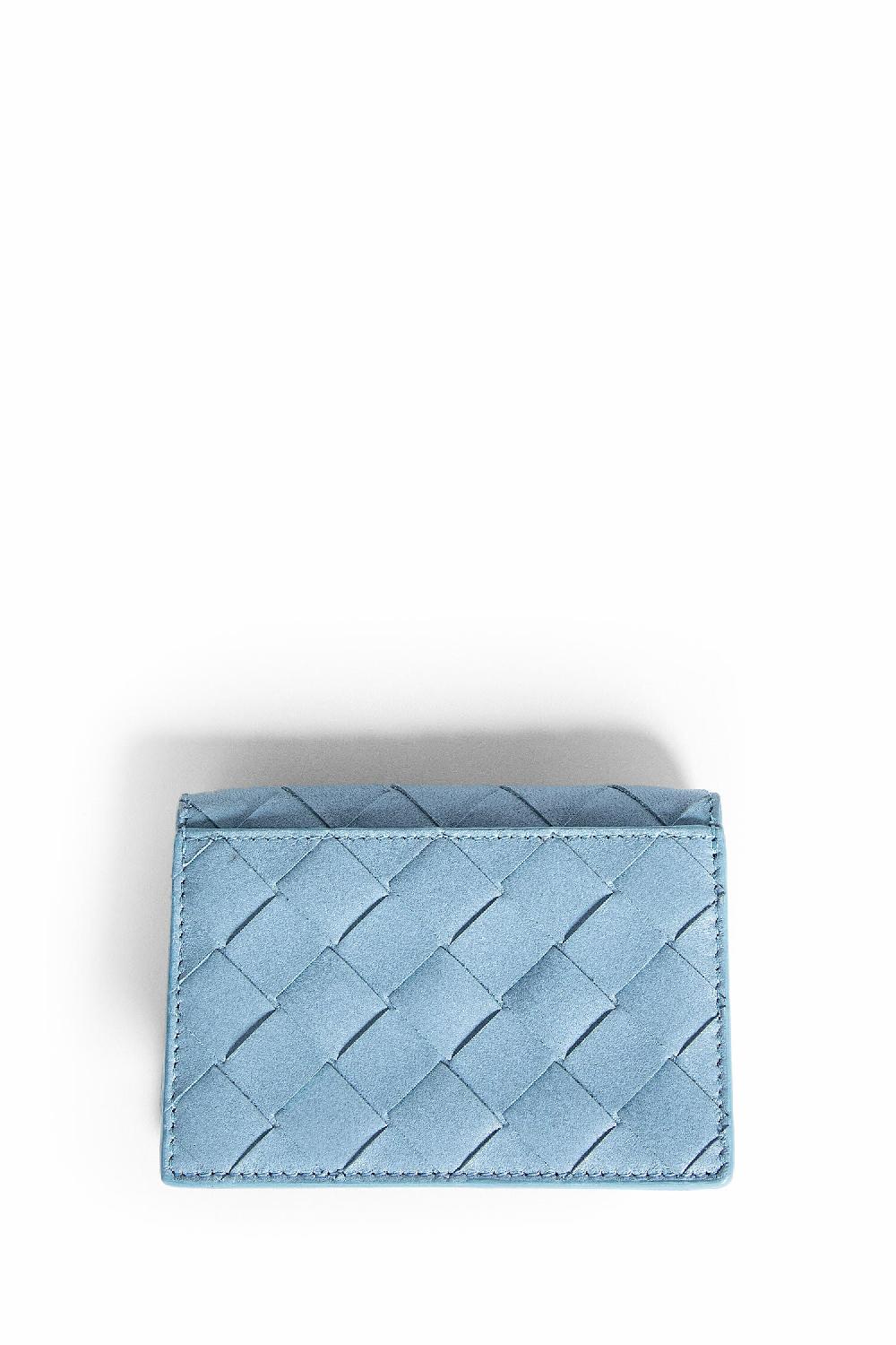 Antonioli BOTTEGA VENETA WOMAN BLUE WALLETS & CARDHOLDERS