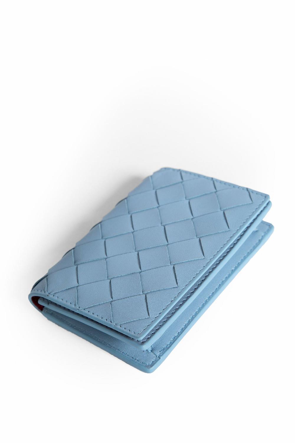 Antonioli BOTTEGA VENETA WOMAN BLUE WALLETS & CARDHOLDERS