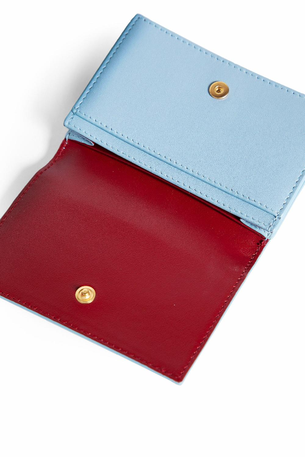 Antonioli BOTTEGA VENETA WOMAN BLUE WALLETS & CARDHOLDERS