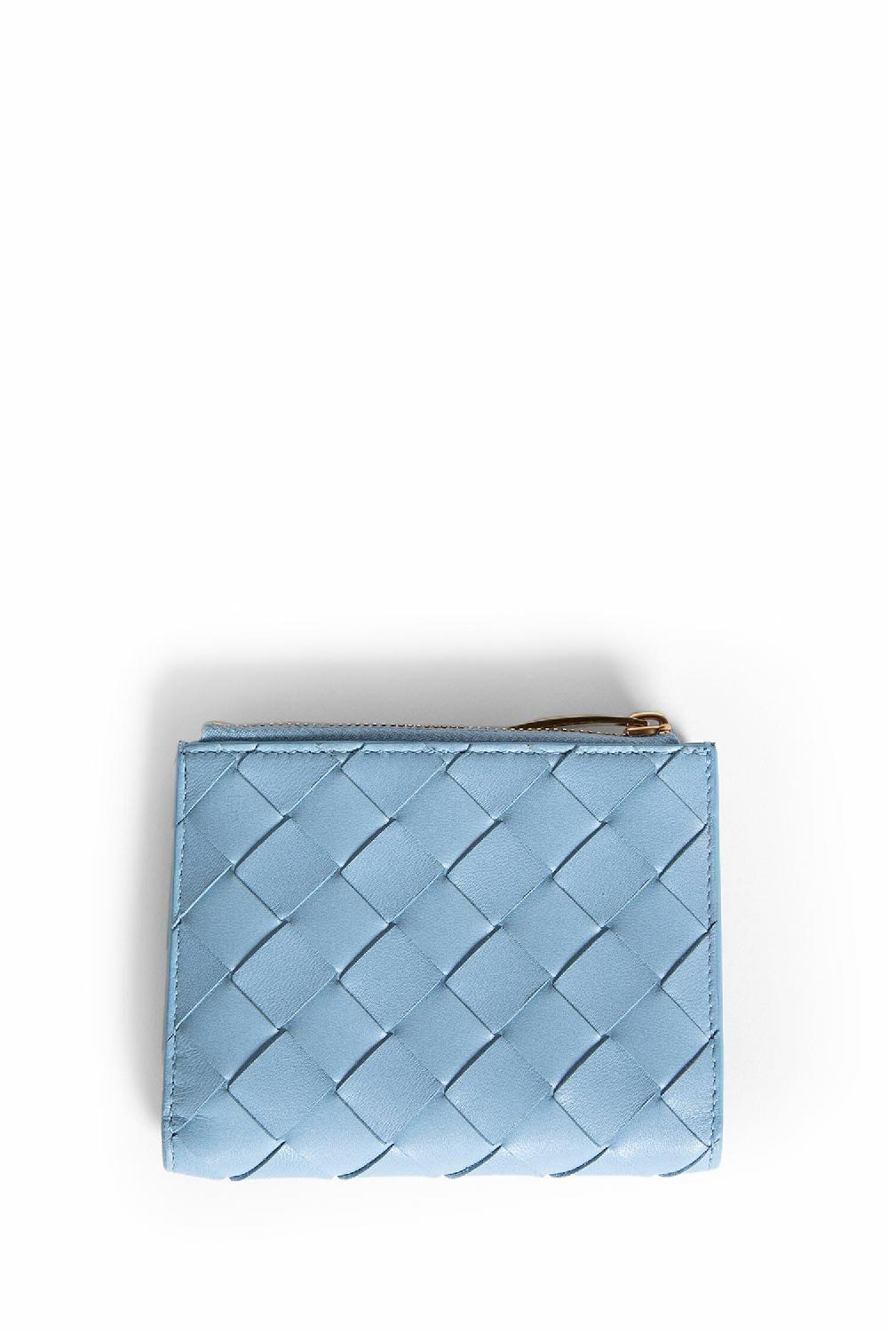 Antonioli BOTTEGA VENETA WOMAN BLUE WALLETS & CARDHOLDERS