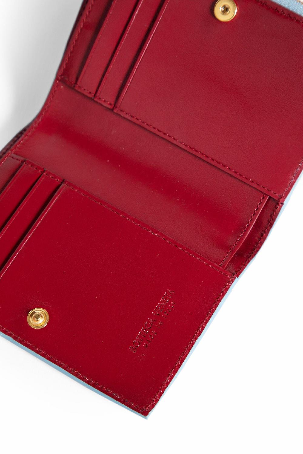 Antonioli BOTTEGA VENETA WOMAN BLUE WALLETS & CARDHOLDERS