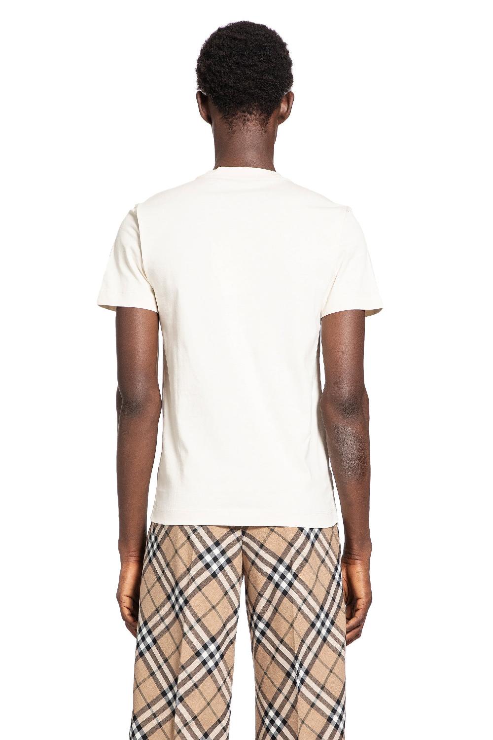 Antonioli BURBERRY MAN OFF-WHITE T-SHIRTS & TANK TOPS