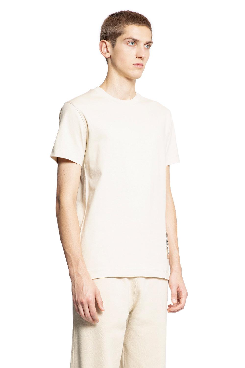 Antonioli BURBERRY MAN OFF-WHITE T-SHIRTS & TANK TOPS