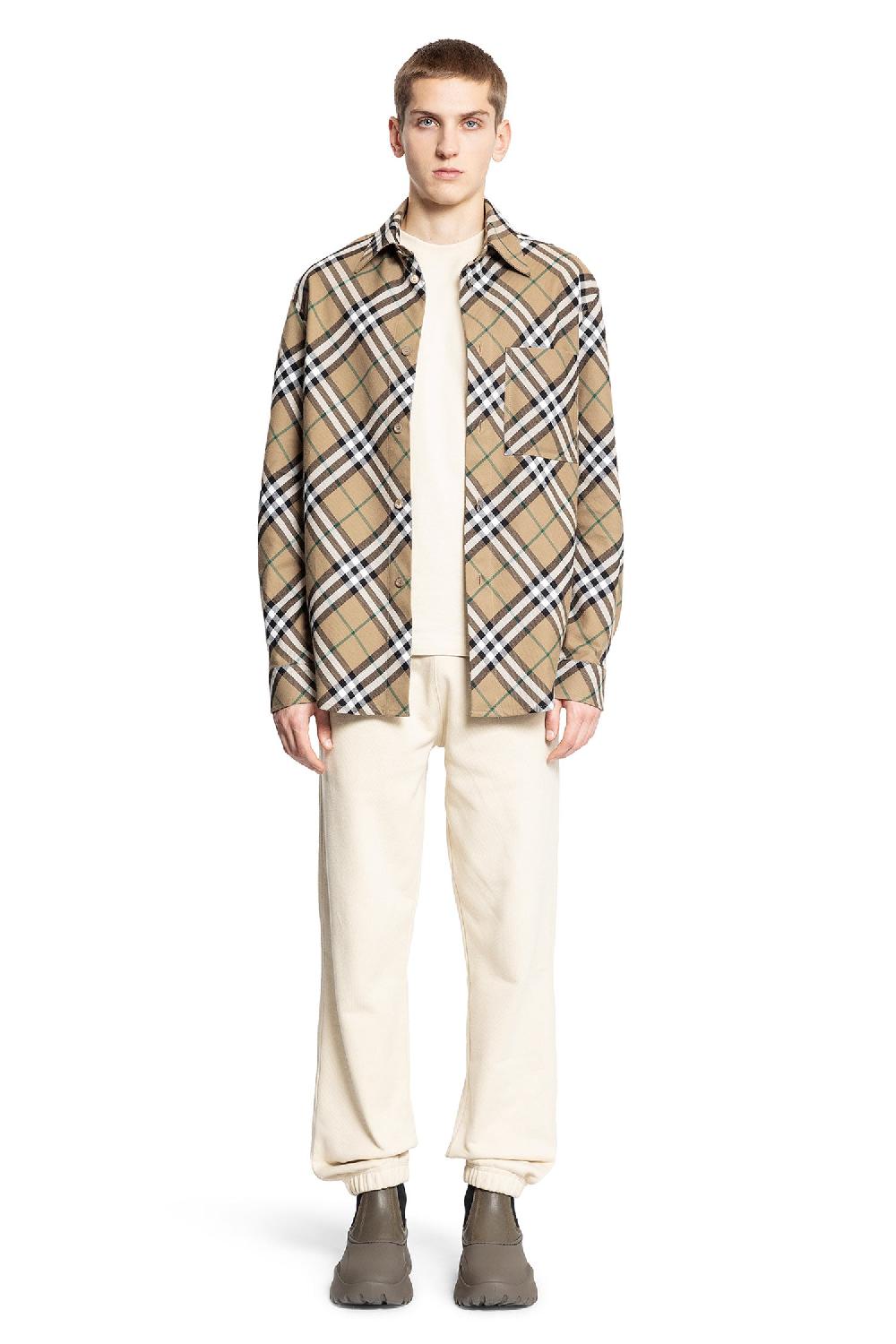 Antonioli BURBERRY MAN OFF-WHITE T-SHIRTS & TANK TOPS