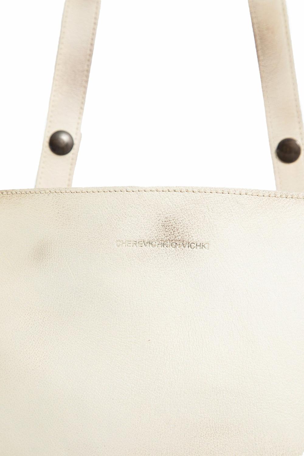 Antonioli CHEREVICHKIOTVICHKI WOMAN OFF-WHITE TOTE BAGS