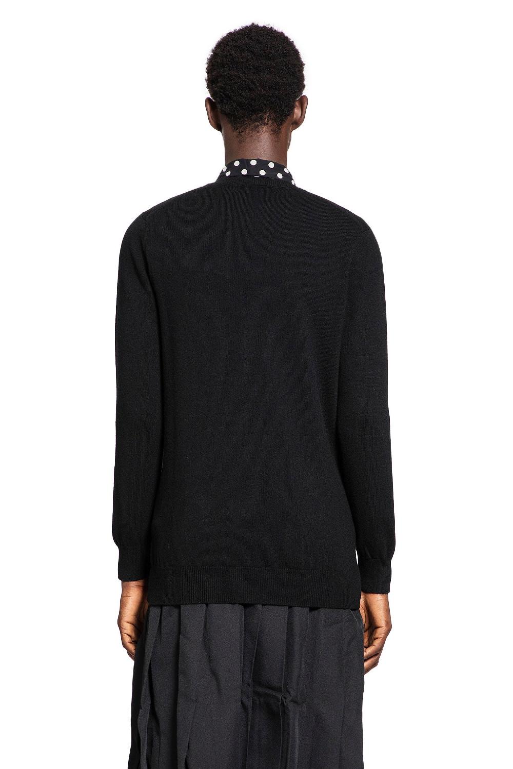Antonioli COMME DES GARCONS BLACK MAN BLACK KNITWEAR