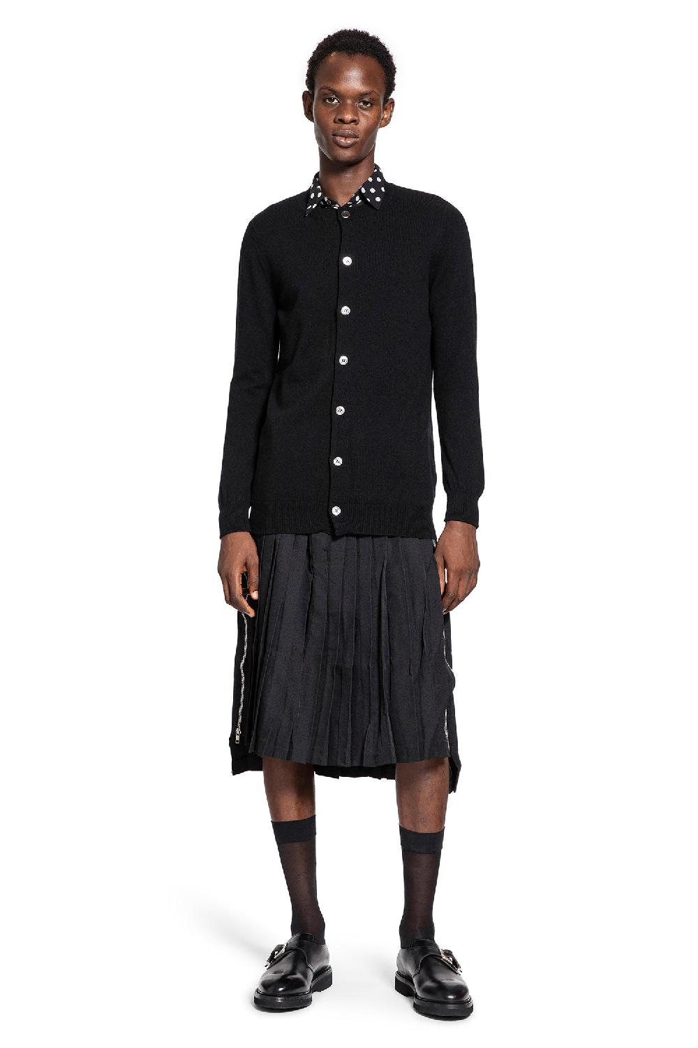 Antonioli COMME DES GARCONS BLACK MAN BLACK KNITWEAR