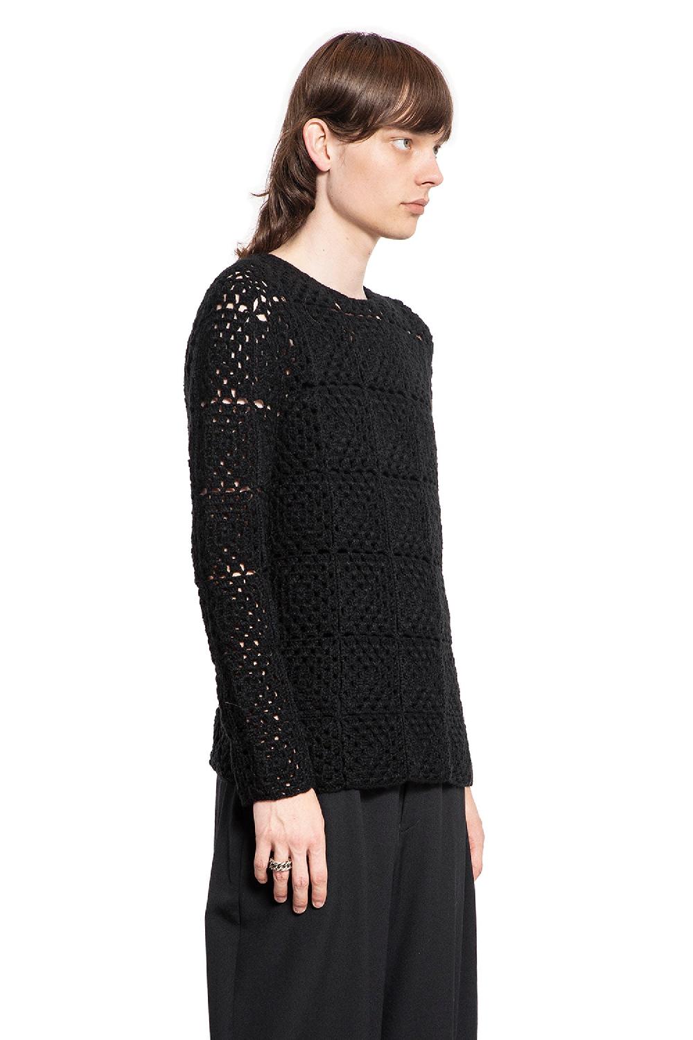 Antonioli COMME DES GARCONS BLACK MAN BLACK KNITWEAR