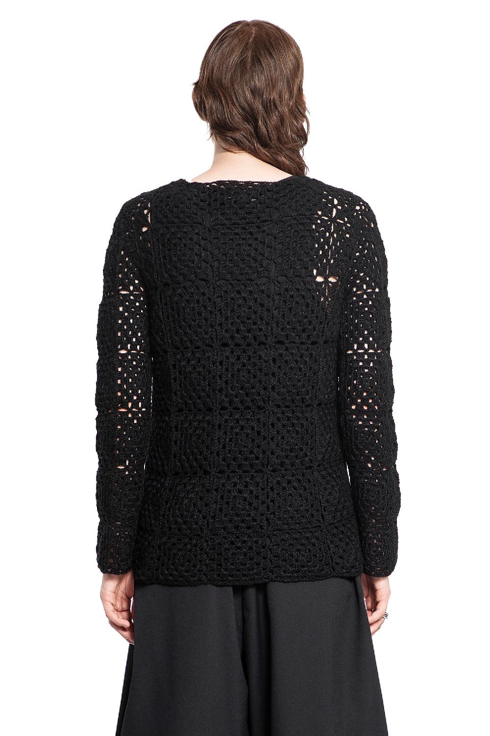 Antonioli COMME DES GARCONS BLACK MAN BLACK KNITWEAR