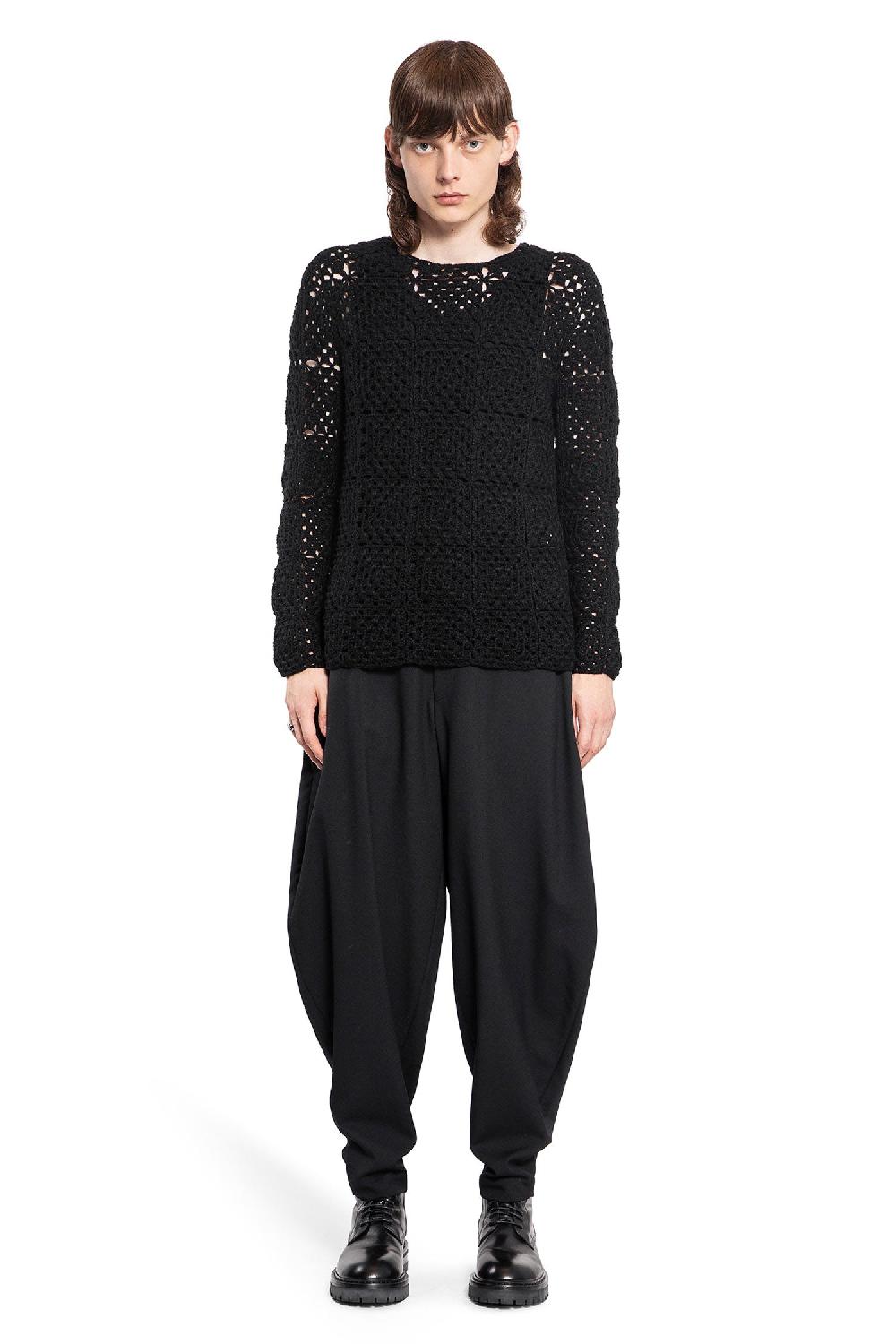 Antonioli COMME DES GARCONS BLACK MAN BLACK KNITWEAR