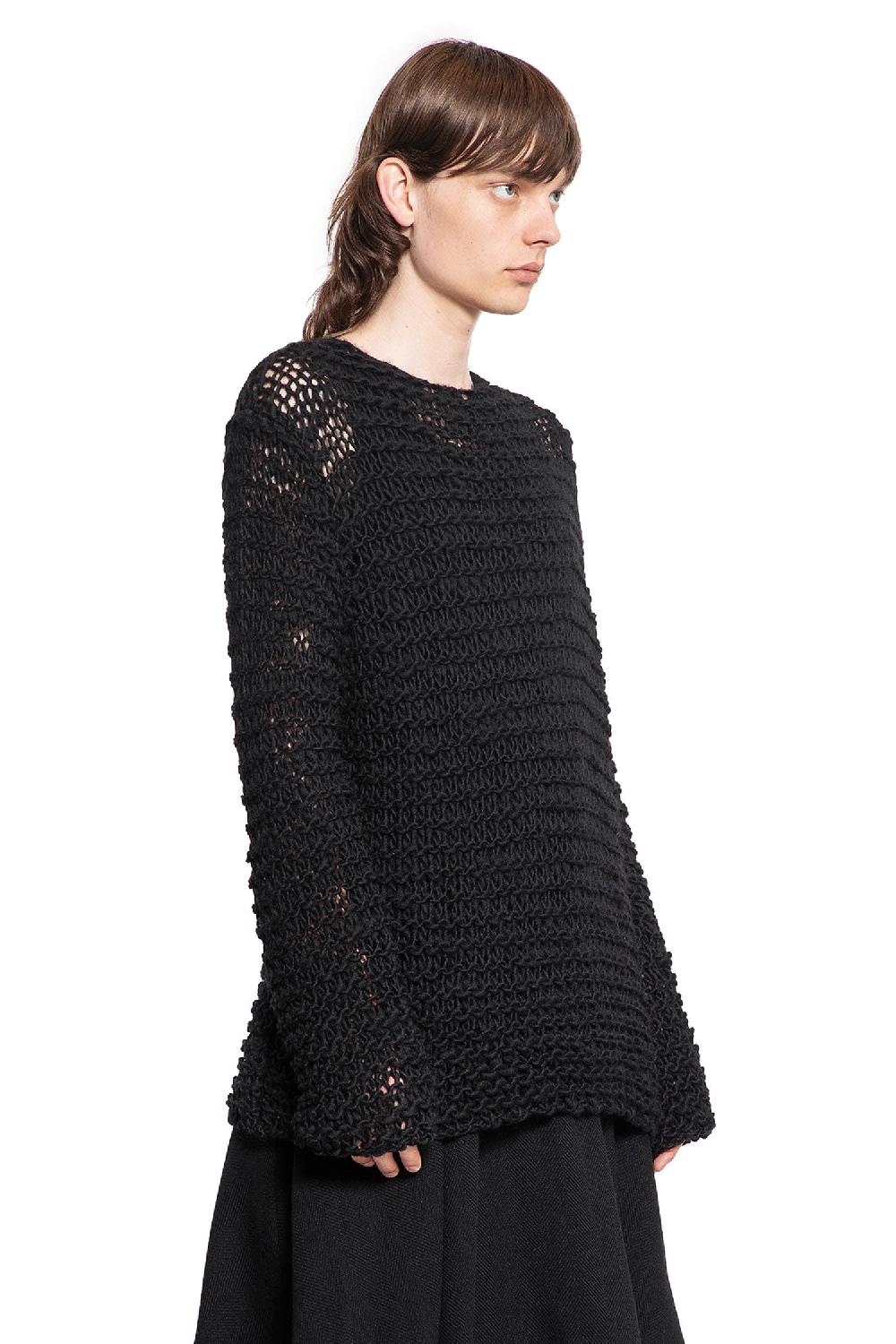 Antonioli COMME DES GARCONS BLACK MAN BLACK KNITWEAR