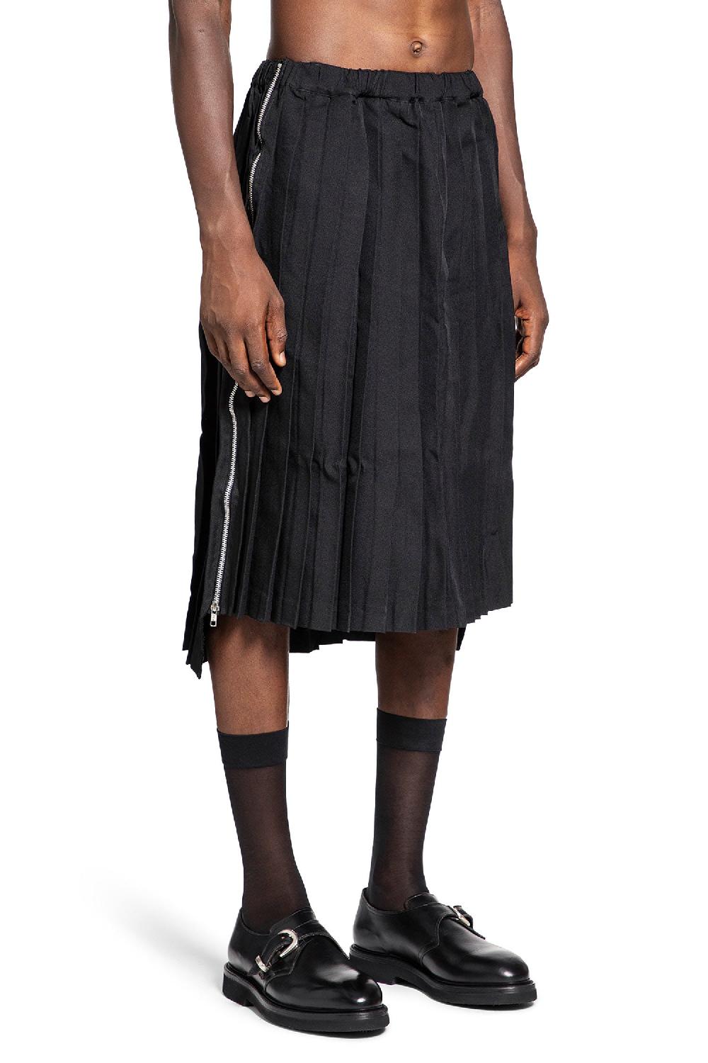 Antonioli COMME DES GARCONS BLACK MAN BLACK SHORTS & SKIRTS