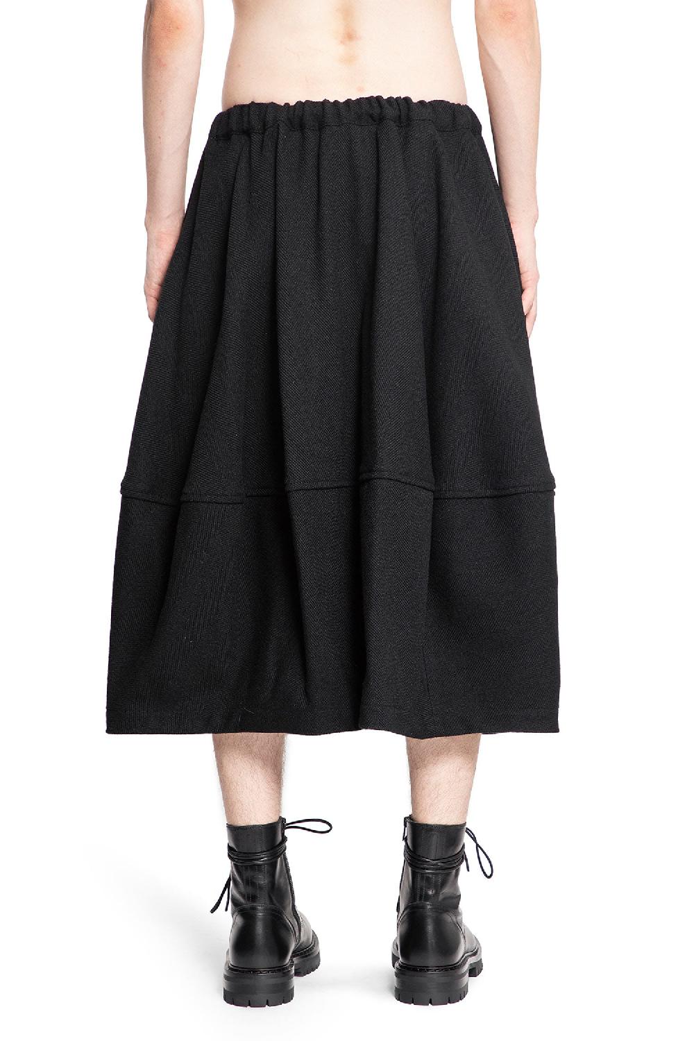 Antonioli COMME DES GARCONS BLACK MAN BLACK SHORTS & SKIRTS