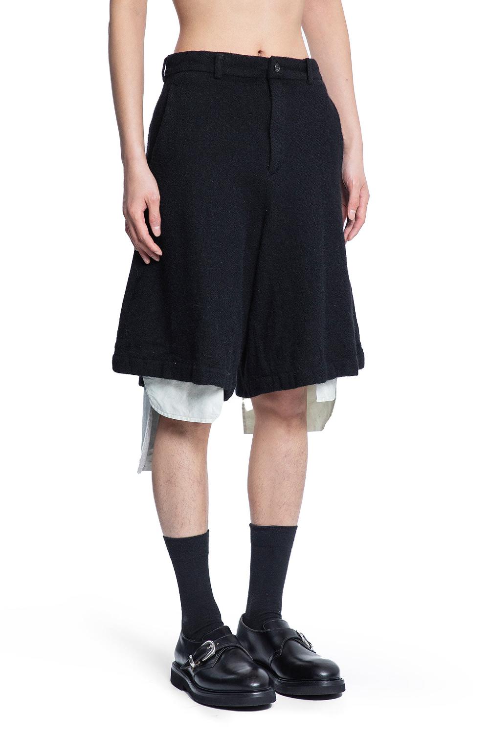 Antonioli COMME DES GARCONS BLACK MAN BLACK&WHITE SHORTS & SKIRTS