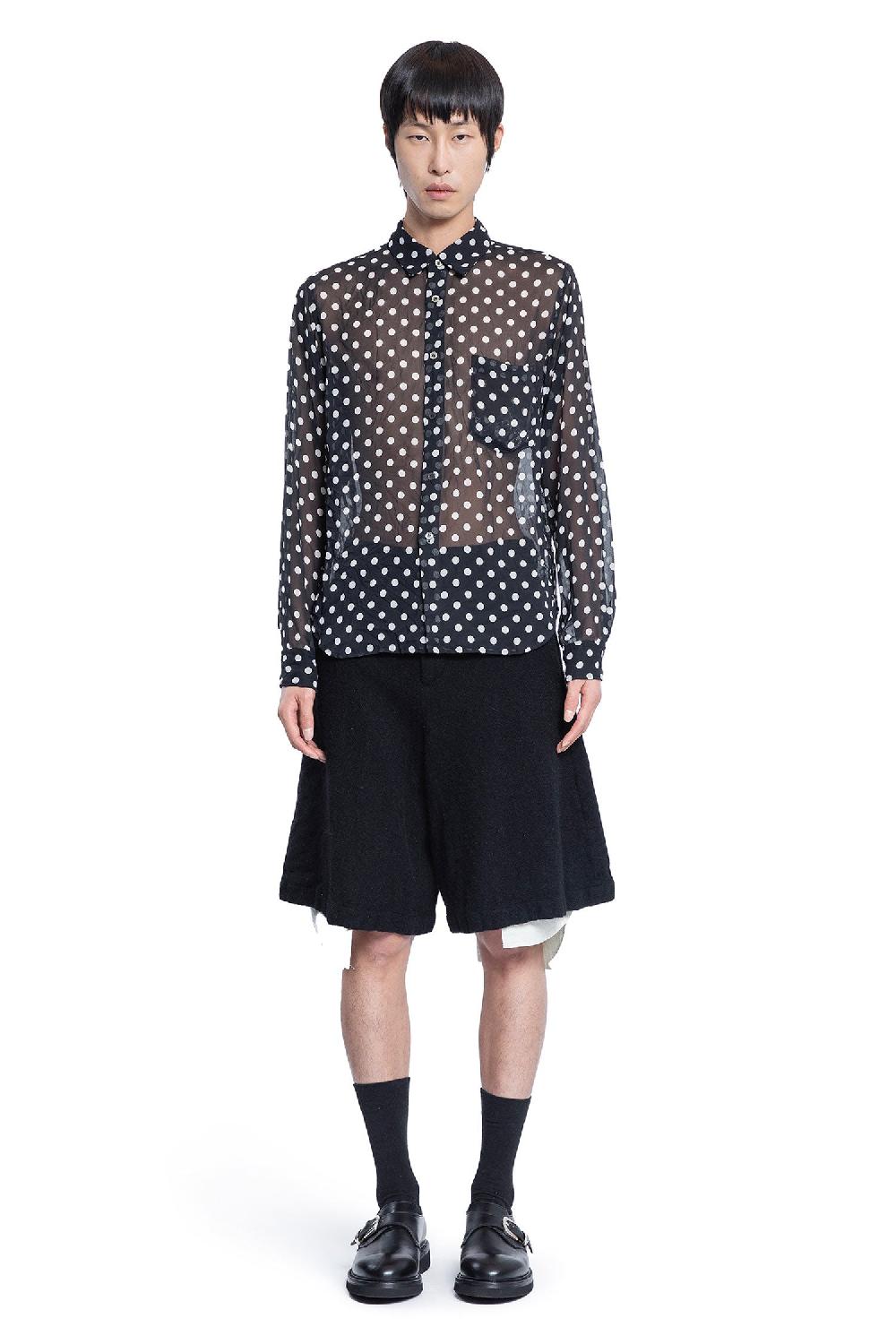 Antonioli COMME DES GARCONS BLACK MAN BLACK&WHITE SHORTS & SKIRTS