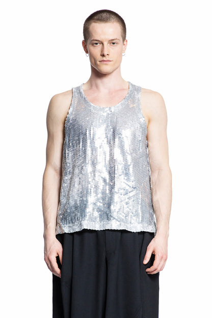 Antonioli COMME DES GARCONS BLACK MAN SILVER T-SHIRTS & TANK TOPS