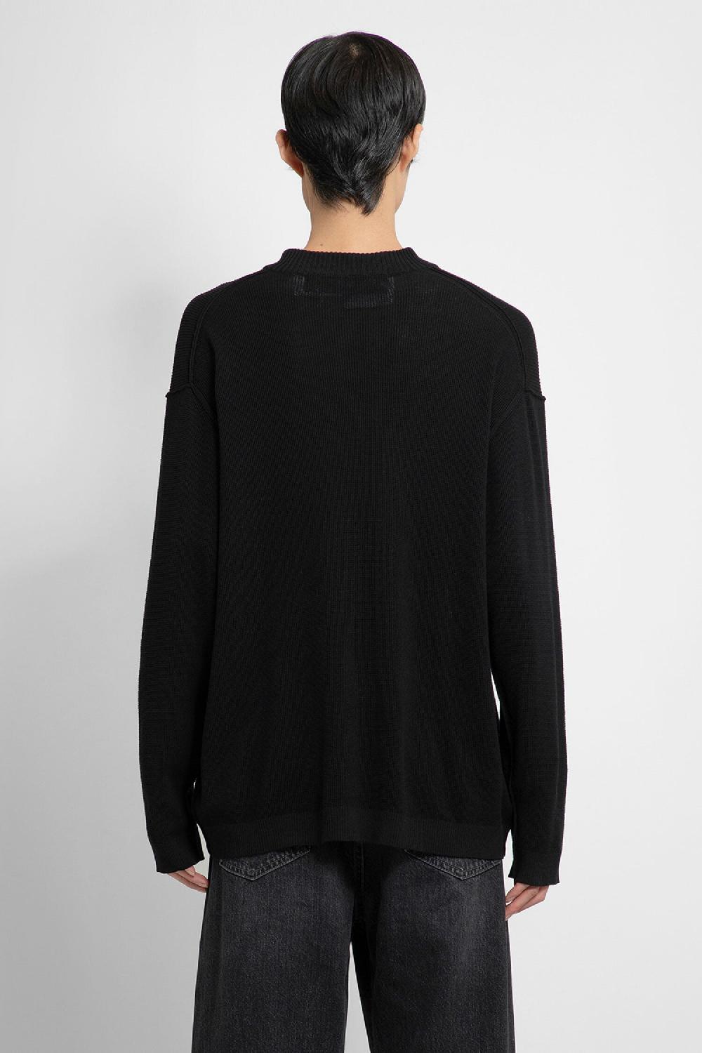 Antonioli COMME DES GARCONS HOMME MAN BLACK KNITWEAR
