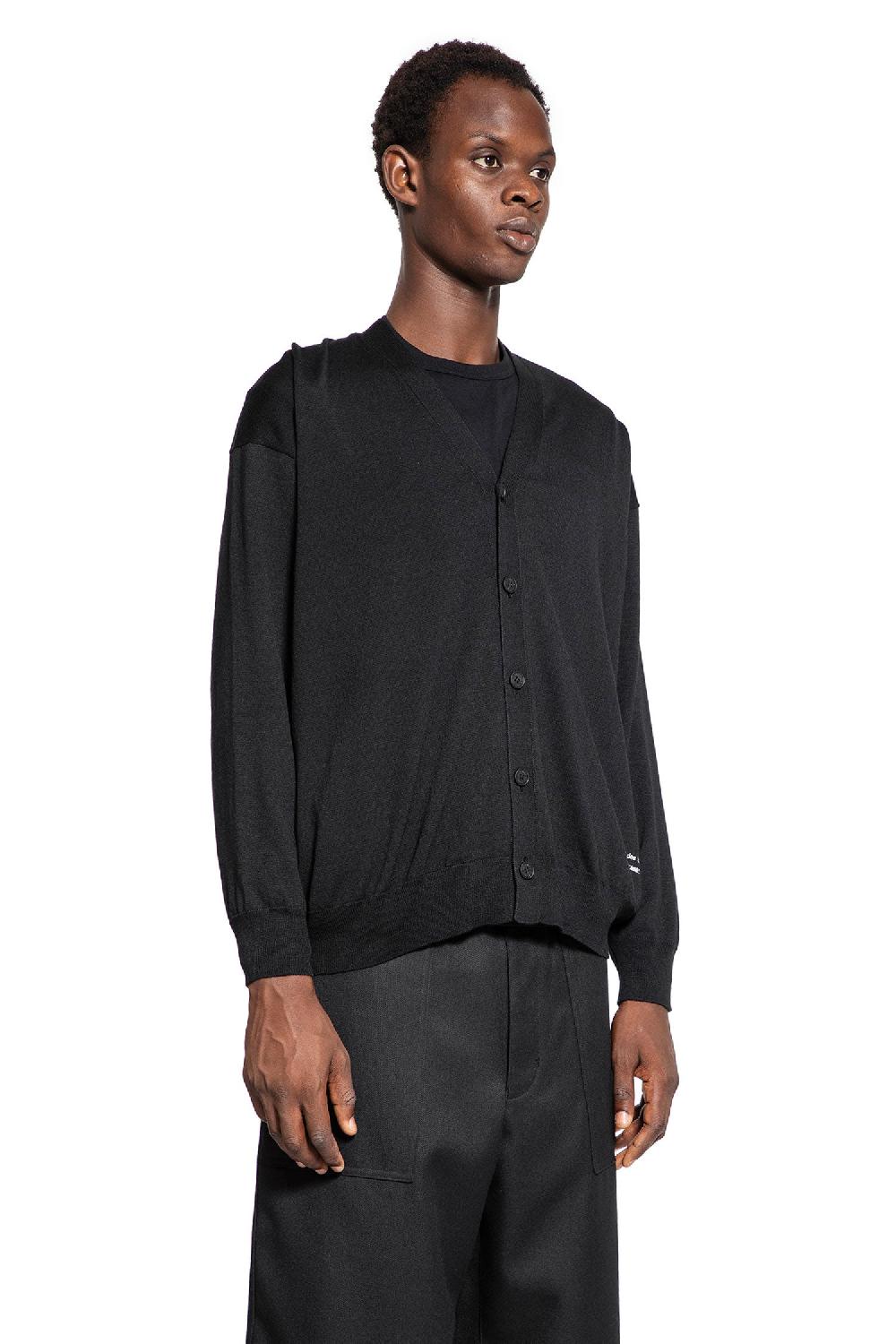 Antonioli COMME DES GARCONS HOMME MAN BLACK KNITWEAR