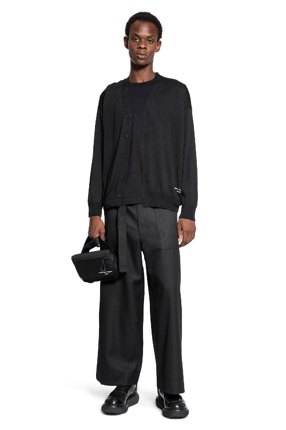 Antonioli COMME DES GARCONS HOMME MAN BLACK KNITWEAR