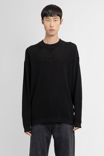 Antonioli COMME DES GARCONS HOMME MAN BLACK KNITWEAR