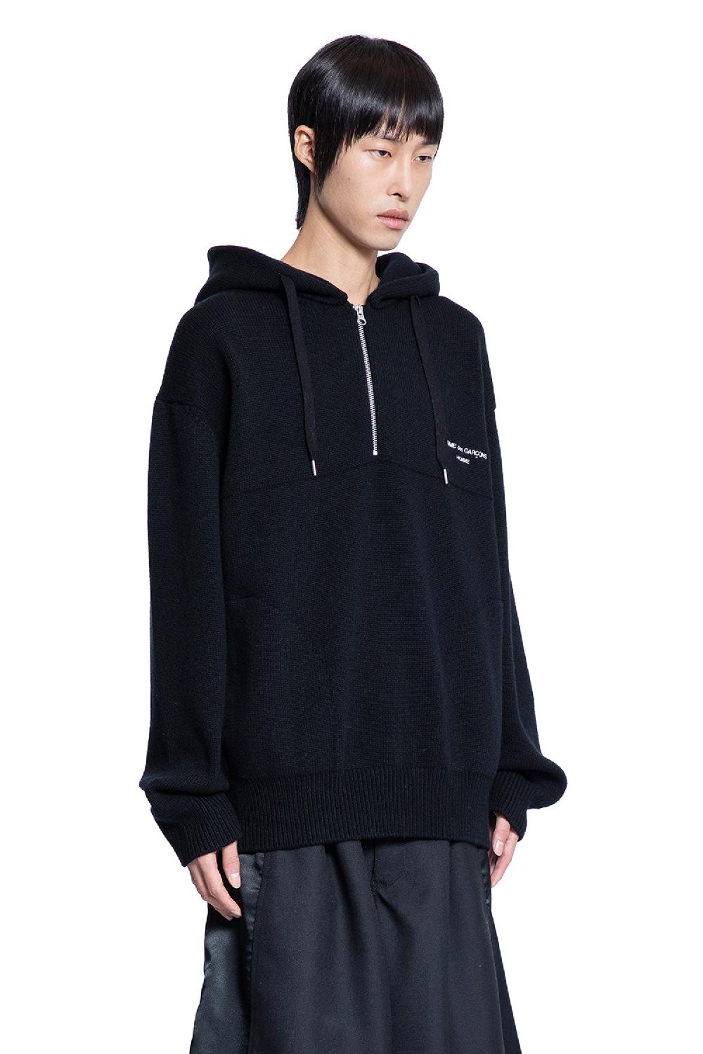 Antonioli COMME DES GARCONS HOMME MAN BLACK SWEATSHIRTS