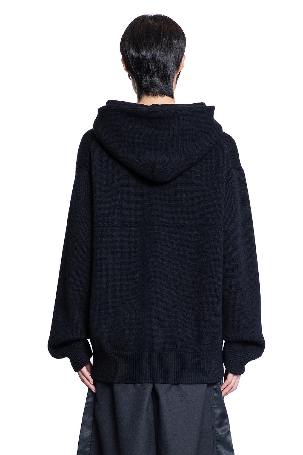 Antonioli COMME DES GARCONS HOMME MAN BLACK SWEATSHIRTS