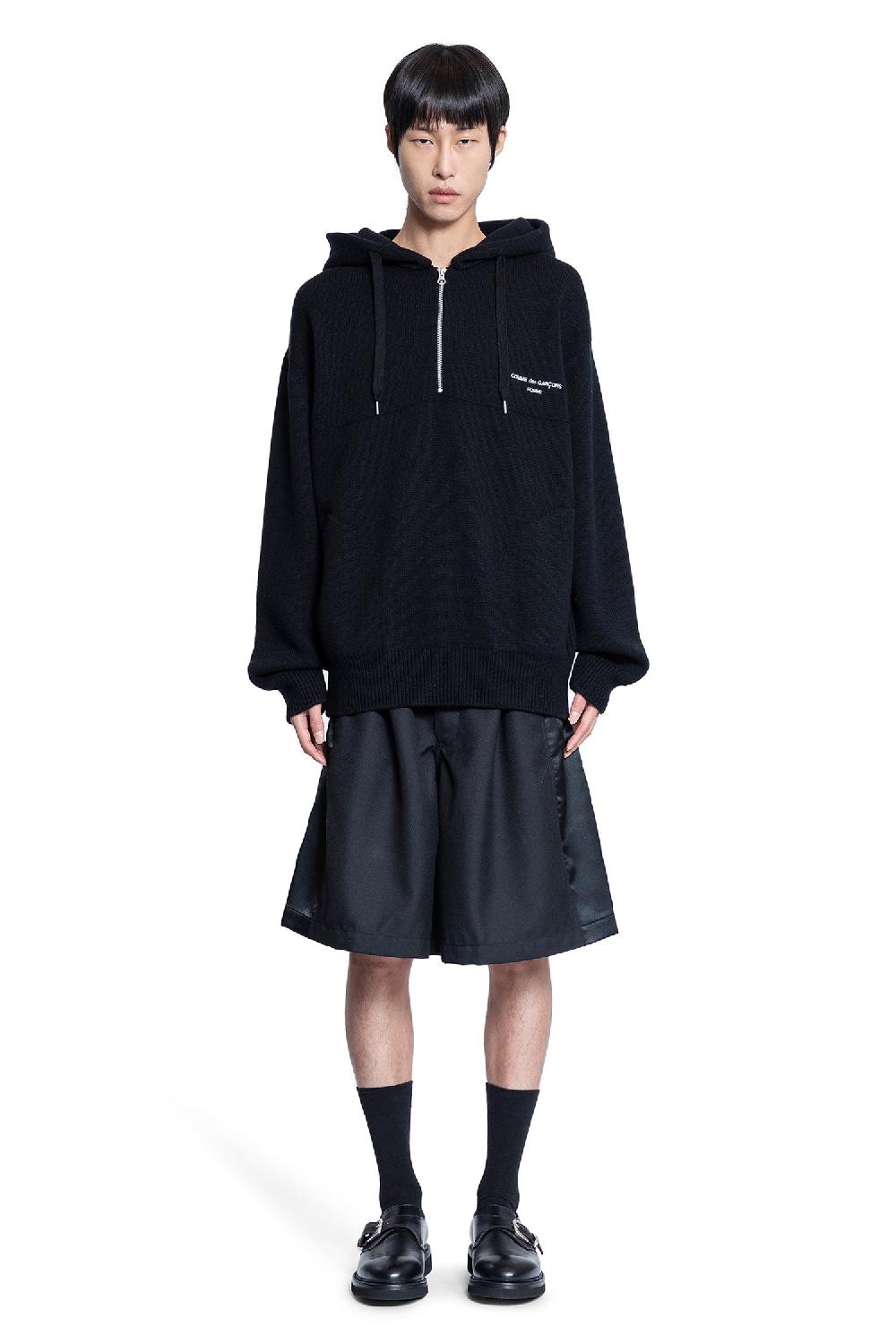 Antonioli COMME DES GARCONS HOMME MAN BLACK SWEATSHIRTS
